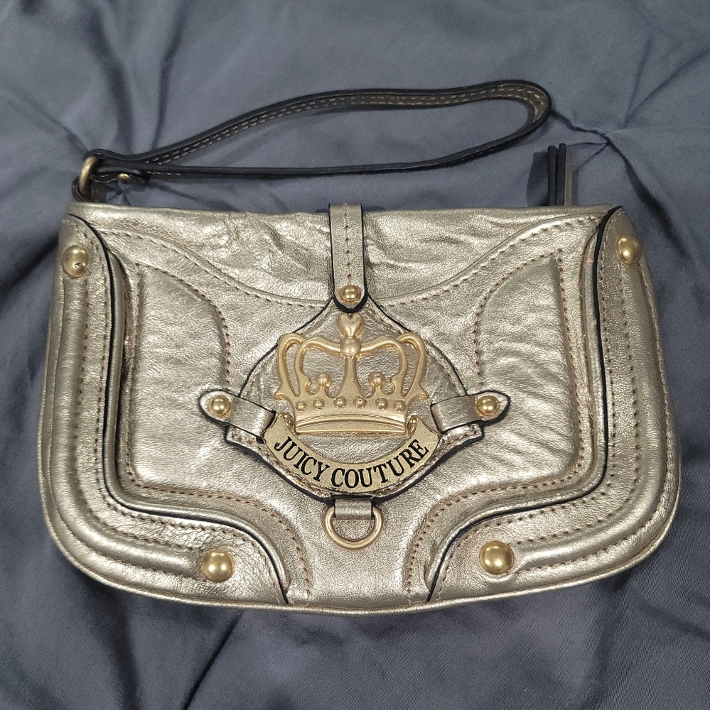 Juicy Couture wristlet mini bag